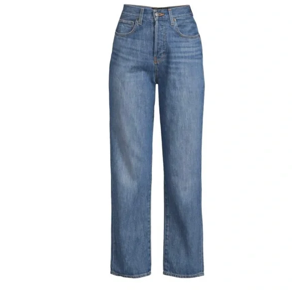 Veronica Beard Blake High Rise Straight Jeans - Picture 5 of 7